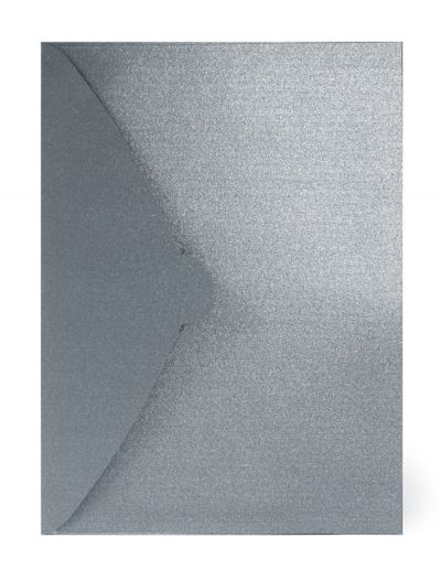 Galeria Papieru obálky složkové C4 metalická stříbrná, 5ks