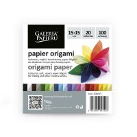 Galeria Papieru origami papír barevný 15x15cm, 100ks doprodej