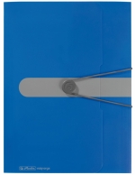 Desky s gumou HERLITZ PP 253 - modrá