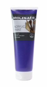akrylová barva Molenaer, 250 ml, fialová