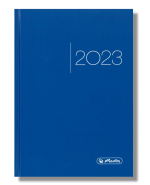 Diář 2023 denní A5 Herlitz modrý 10166288