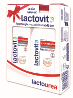 Lactovit Lactourea - sada se sprchovým gelem a tělovým mlékem, 500 ml + 400 ml