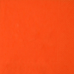 Ubrousky jednobarevné Gajo 33 x 33 cm 20 ks - oranžové