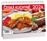 K 657 - Kalendář stolní 2024 - Česká kuchyně