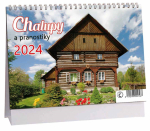 K 658 - Kalendář stolní 2024 - Chalupy a pranostiky