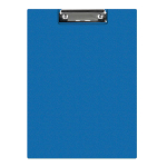 Podložka A4 DONAU s klipem uzavíratelná na šířku - modrá