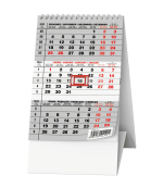kalendář 2024 stolní tříměsíční mini BSA7
