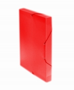 Desky A4 REGORD krabička s gumou - červená